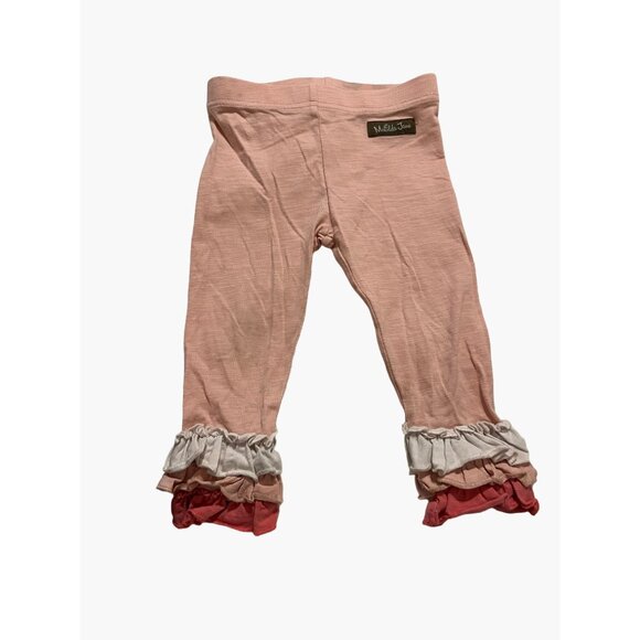 Matilda Jane Legging Infant Gilrs 12 - 18 months Pink Used condition No holes te - Picture 3 of 3